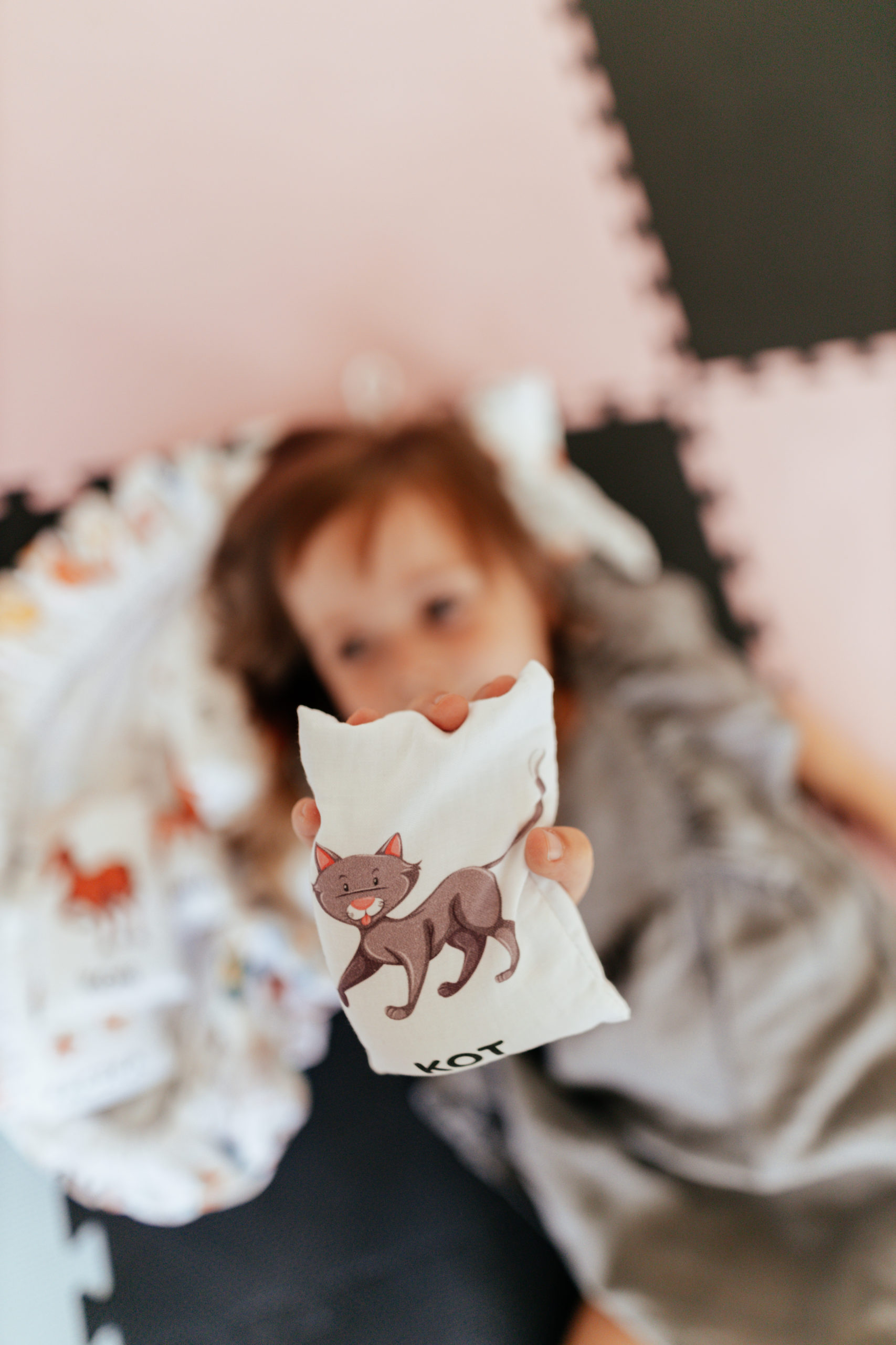 woreczki sensoryczne z zwierzętami