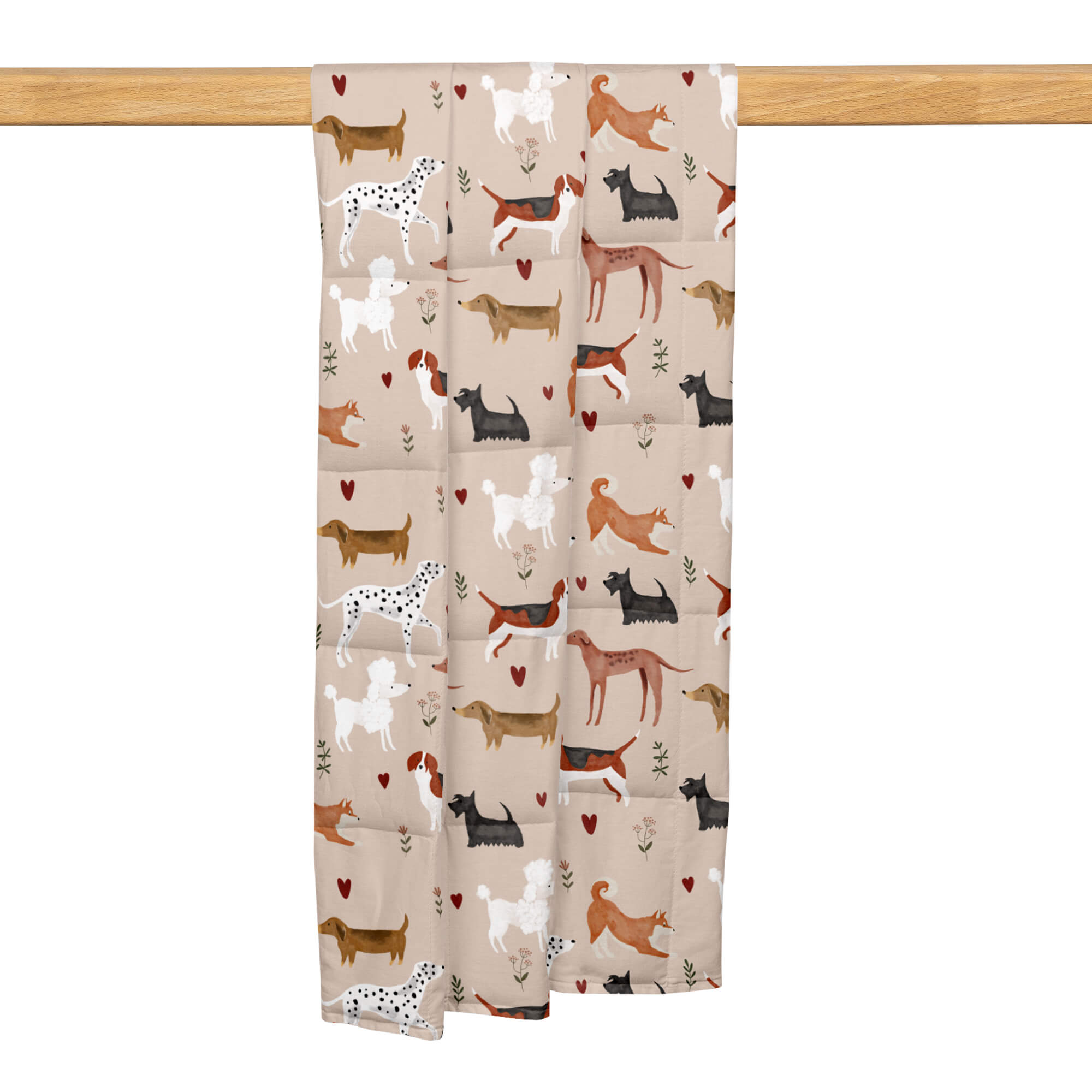 kołdra sensoryczna z psami