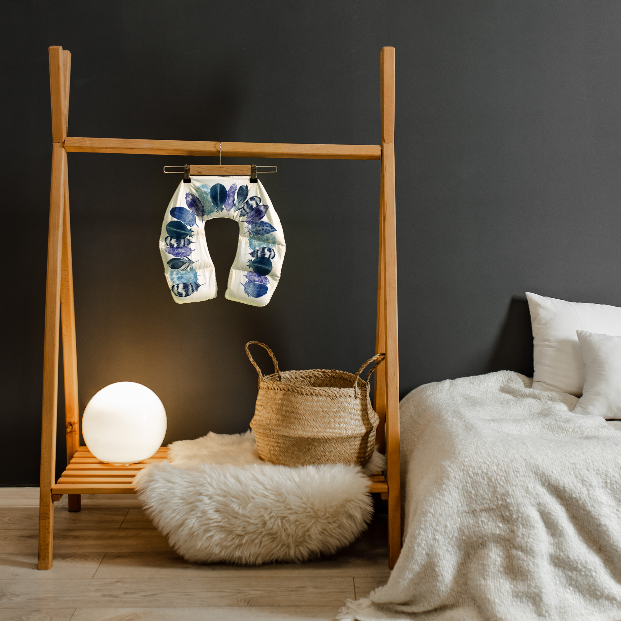 kołnierz obciążeniowy z piórami