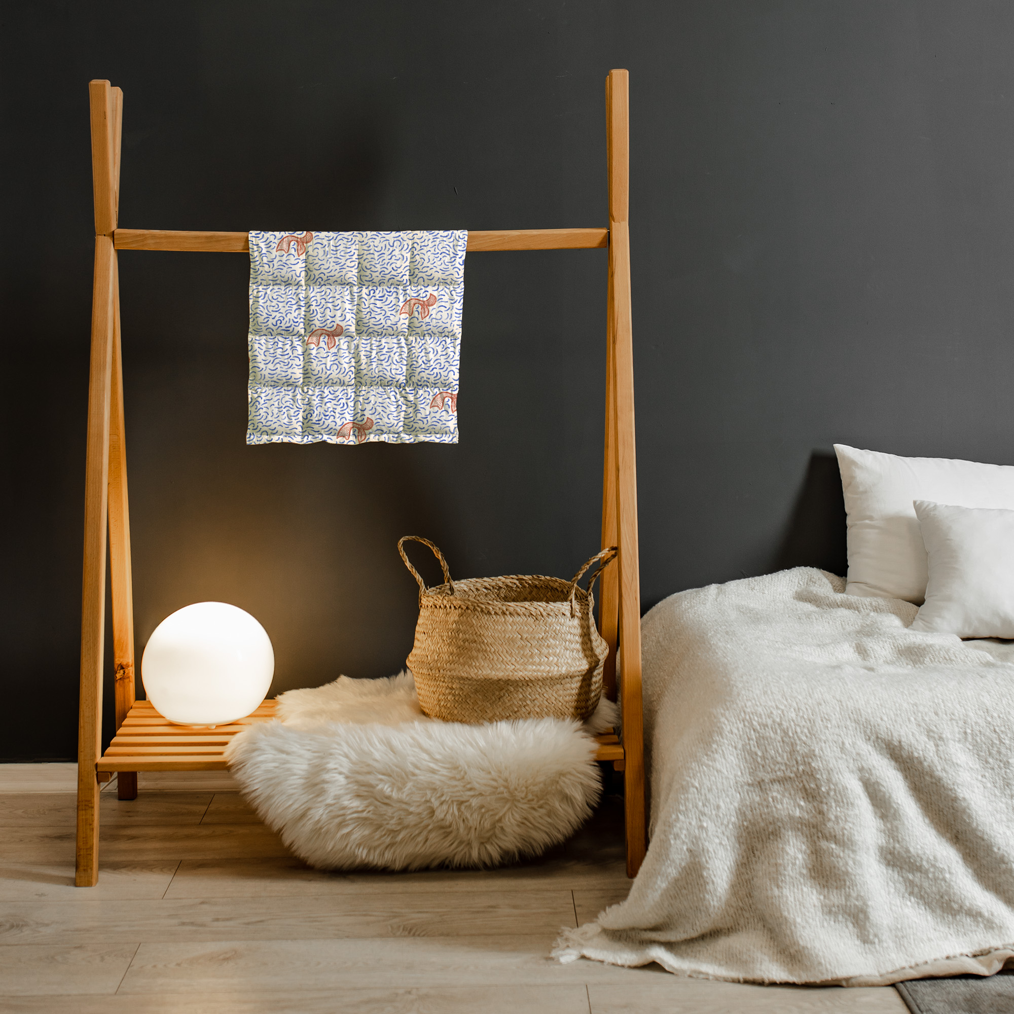 poduszka obciążeniowa w syrenie ogony