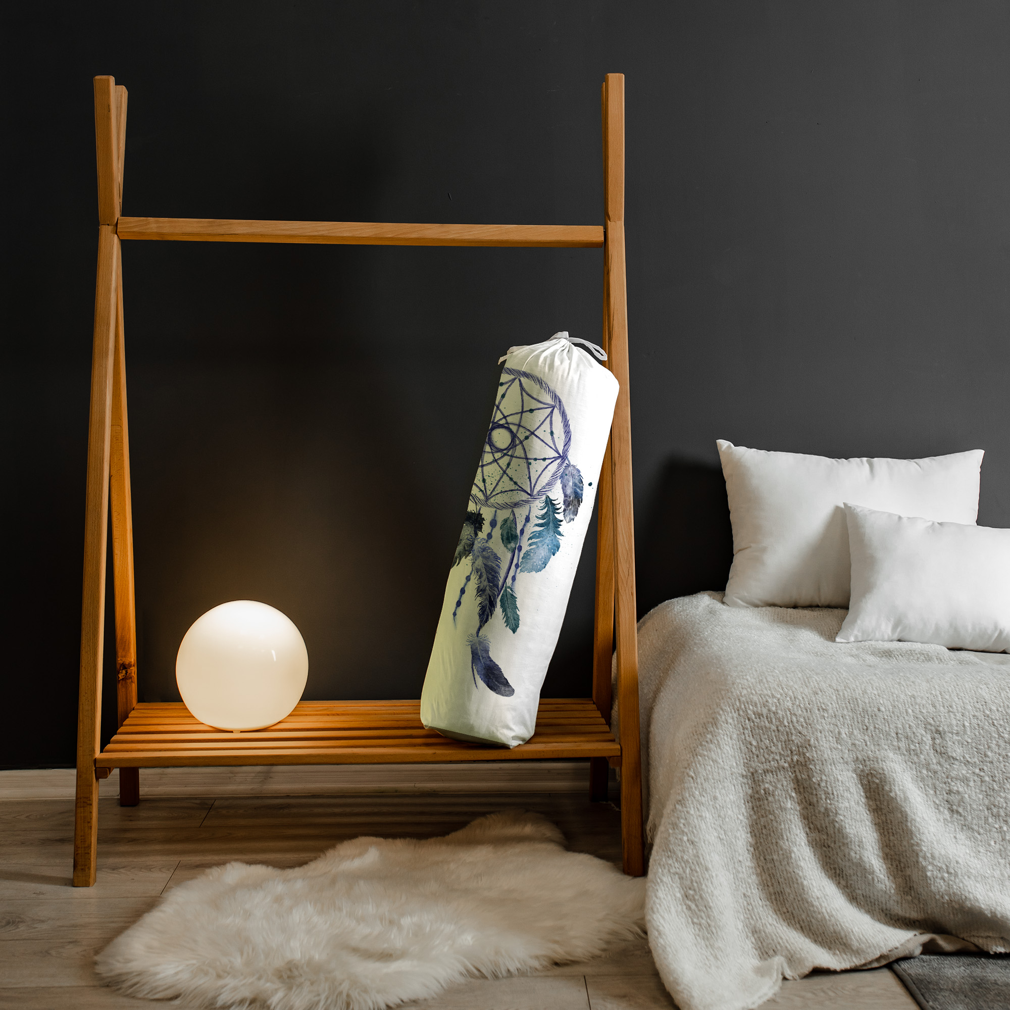 walec sensoryczny z piórami