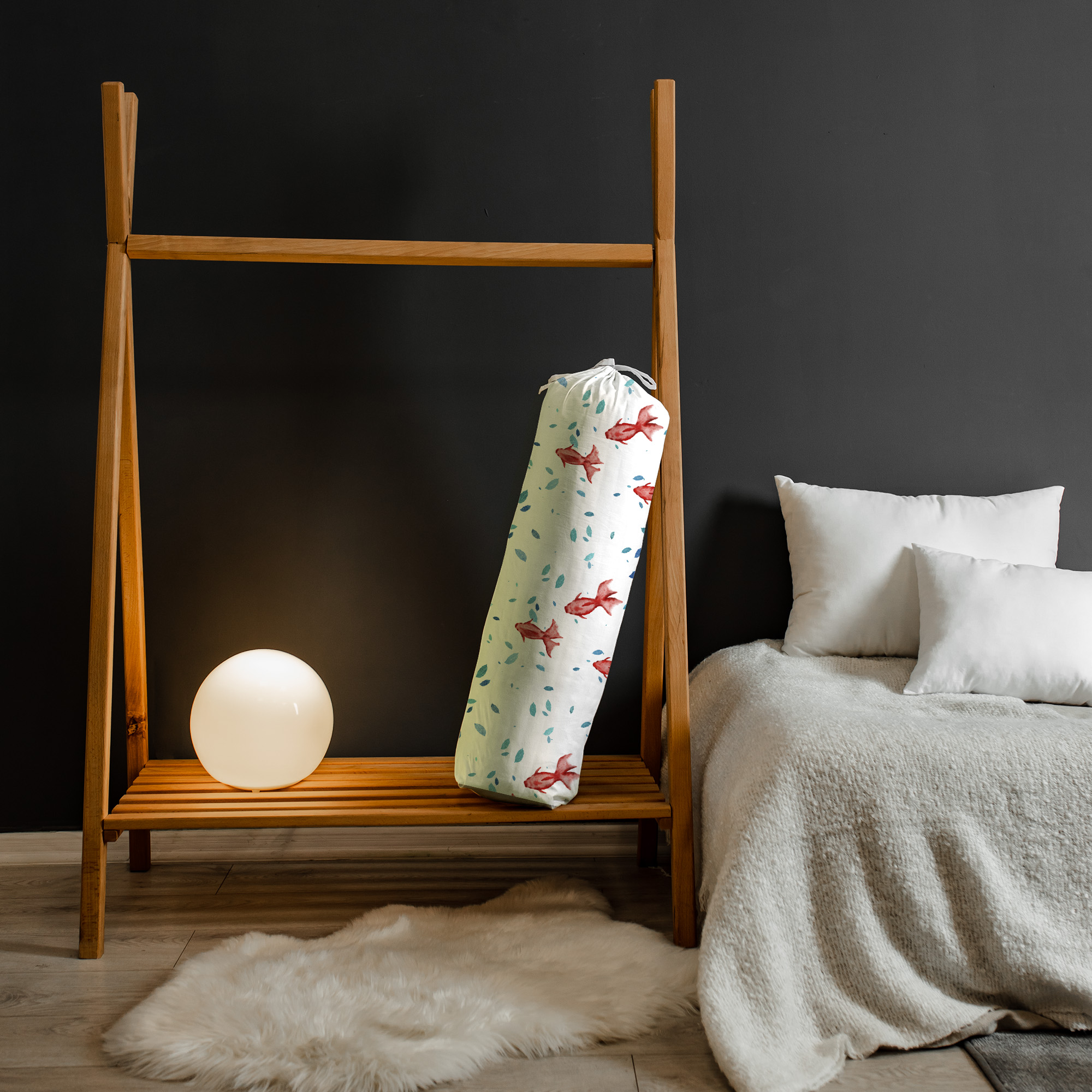 walec sensoryczny z rybami