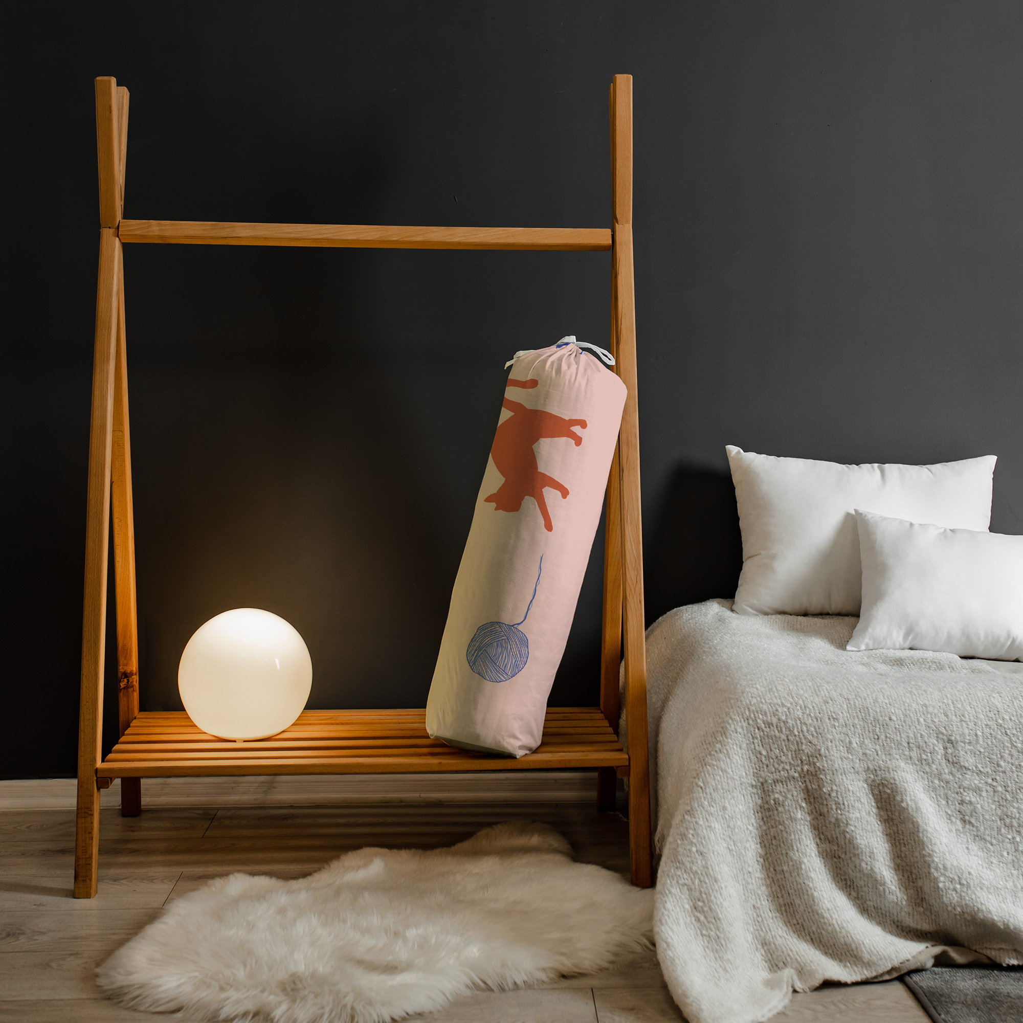 walec sensoryczny z kocim wzorem