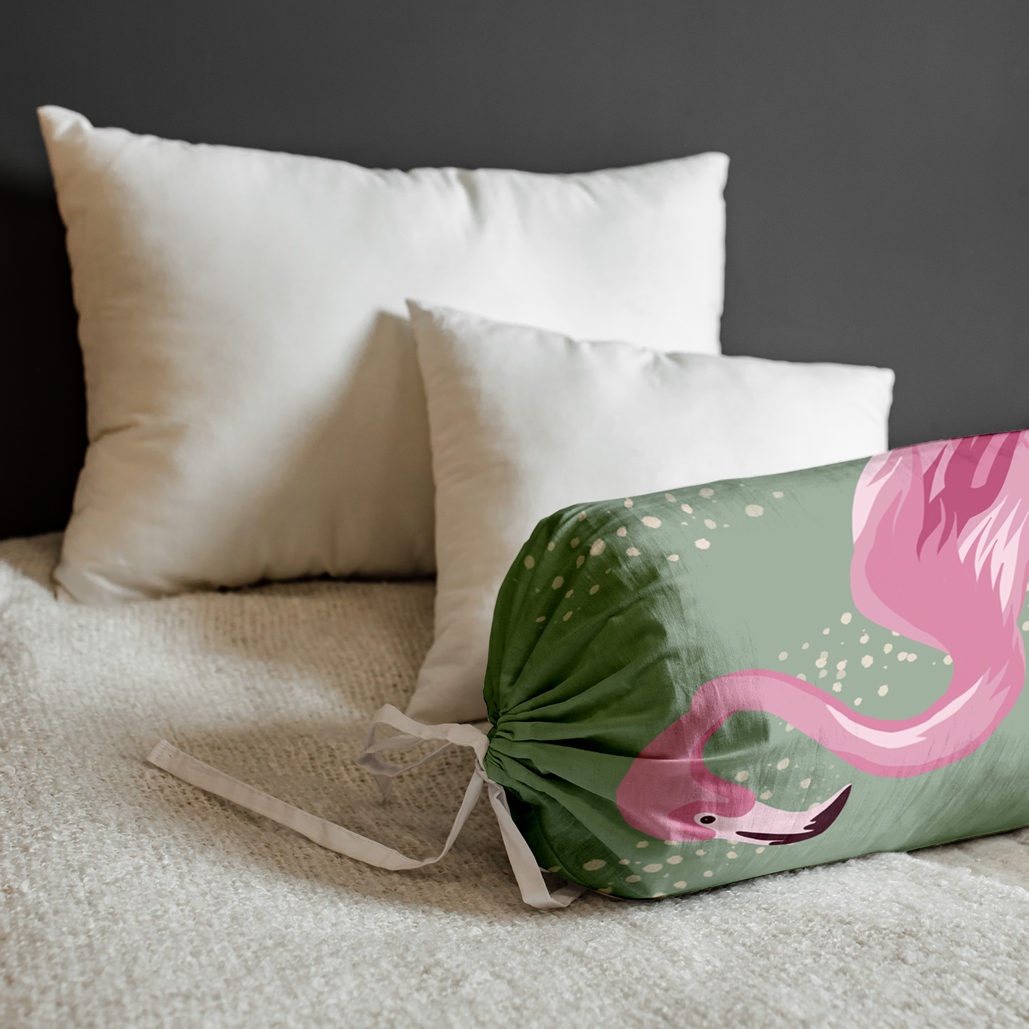 walec sensoryczny z flamingiem